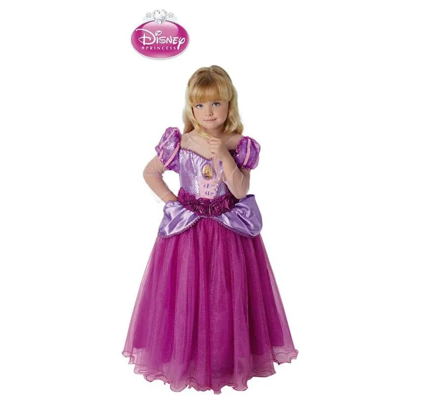 de Rapunzel premium de Disney para niña