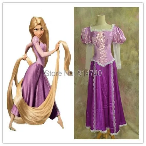 Rapunzel Traje De Adultos - Compra lotes baratos de Rapunzel Traje ...