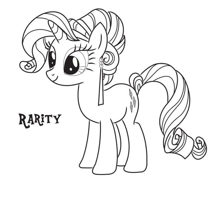 Rarity | Yusuf | Pinterest | Rarity, Coloring Pages and Coloring