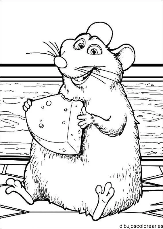 Ratatouille | Dibujos para Colorear