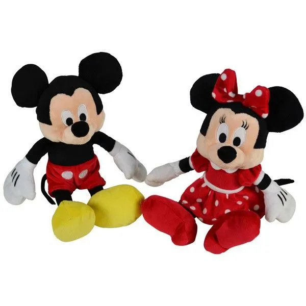 Ratón Minnie y Mickey Animal blandito aprox. 29 cm Original Disney ...