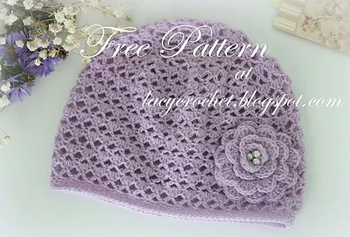 Ravelry: Crochet Cashmere Baby Hat, Size 12 Months pattern by Olga ...