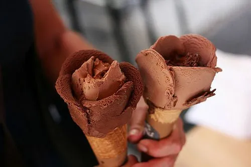 Re Loco • mirockandpop: ¡helados con forma de rosas!...