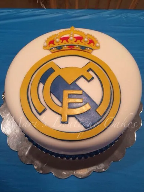 Real Madrid Birthday Cake - by Mari's Boutique Cakes | Ezio's Baby ...