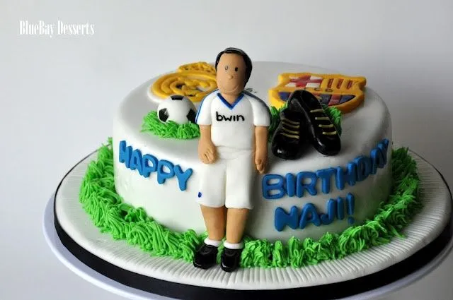 Real Madrid Birthday Cake | Soccer | Pinterest