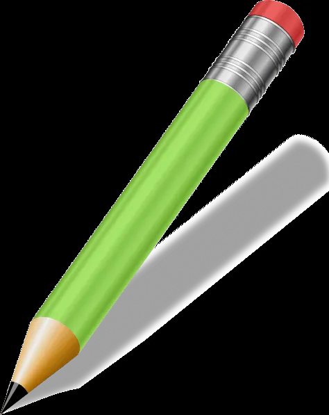 Realistic Pencil Clip Art at Clker.com - vector clip art online ...