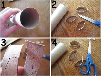 Realiza peces utilizando tubos de cartón « Manualidades