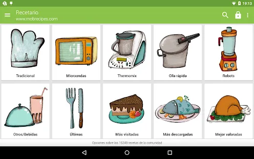 Recetario, recetas de cocina - Android Apps on Google Play