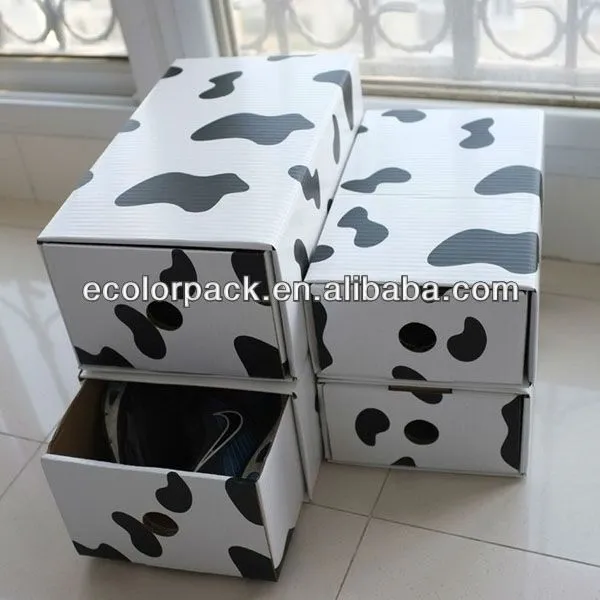 Reciclado blanco de la vaca de cartón cajas de venta-Embalaje ...