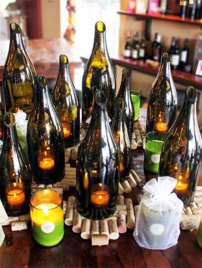 Reciclando botellas de vino - Decoración de Interiores | OpenDeco