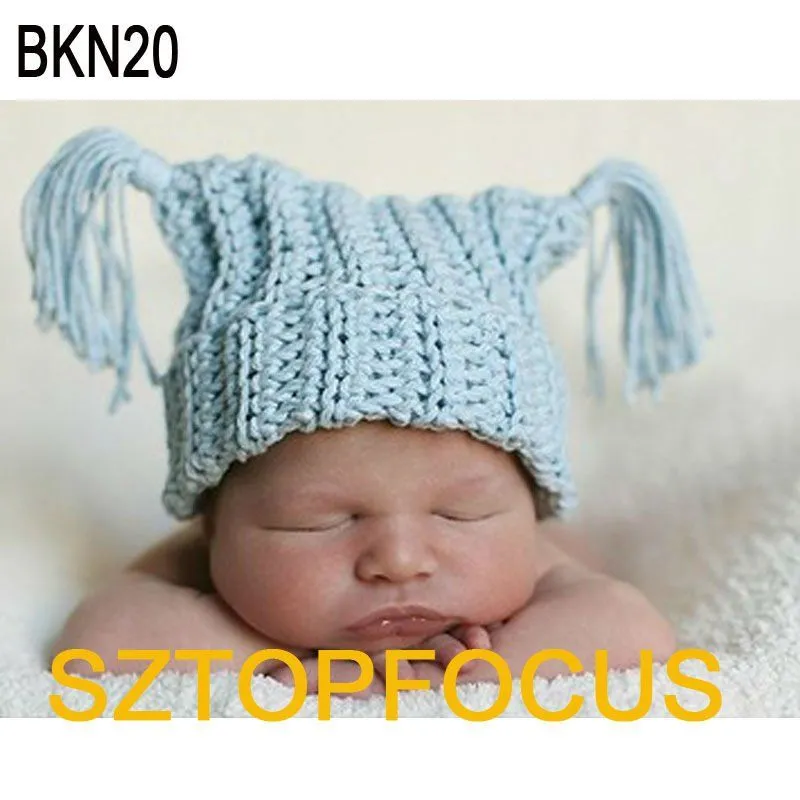 recién nacido de ganchillo sombreros de punto para bebés gorros ...