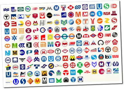 Recopilación de 171 logotipos del Metro de todo el mundo ...