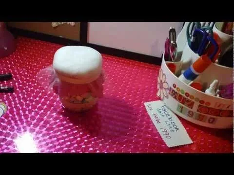 RECUERDO de BAUTIZO o BABY SHOWER(reciclado) - YouTube