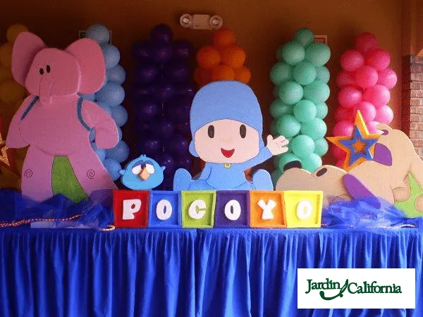 Decoración fiestas infantiles con Pocoyo - Imagui