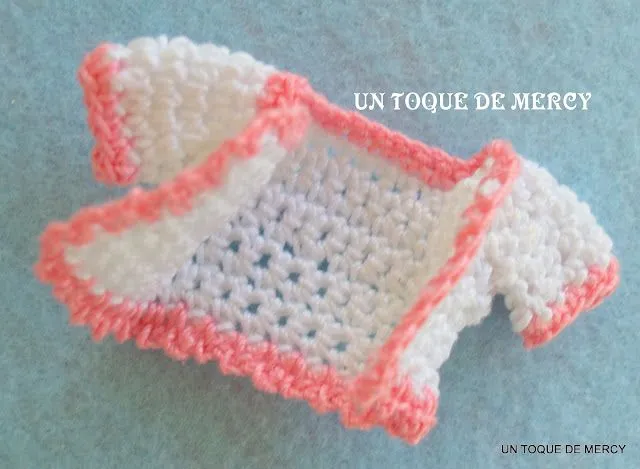 Souvenir para baby shower tejidos - Imagui