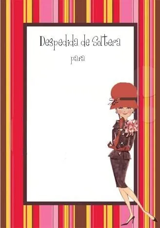Tarjetas de despedida de soltera para imprimir - Guía de MANUALIDADES Tarjetas de despedida de soltera para imprimir - Guía de MANUALIDADES