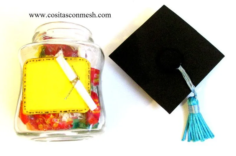 Recuerdos y regalos para graduación- Manualidades ~ cositasconmesh
