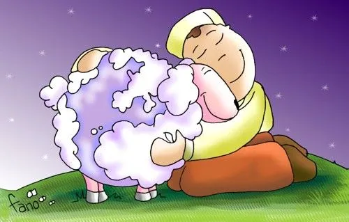 RECURSOS CM: 6 Dibujos de Fano: Buen Pastor y ovejas