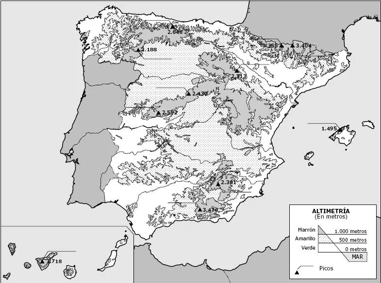 Recursos de Geografía e Historia: ATLAS: colección de mapas mudos ...