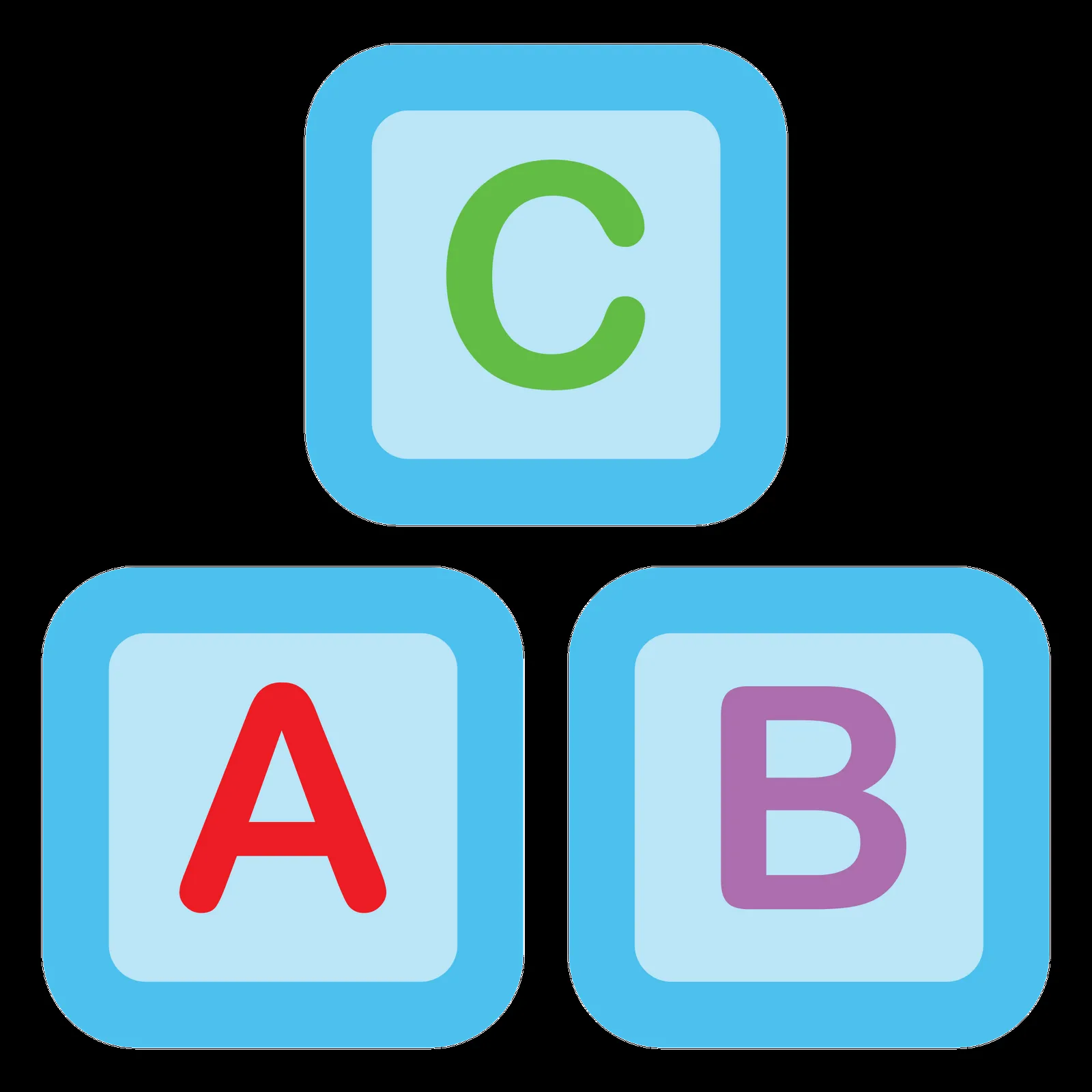 Recursos infantiles: Cubos infantiles con letras Recursos infantiles: Cubos infantiles con letras