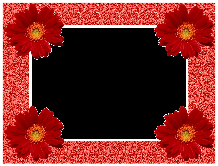 Recursos infantiles: Marcos para fotos con flores Recursos infantiles: Marcos para fotos con flores