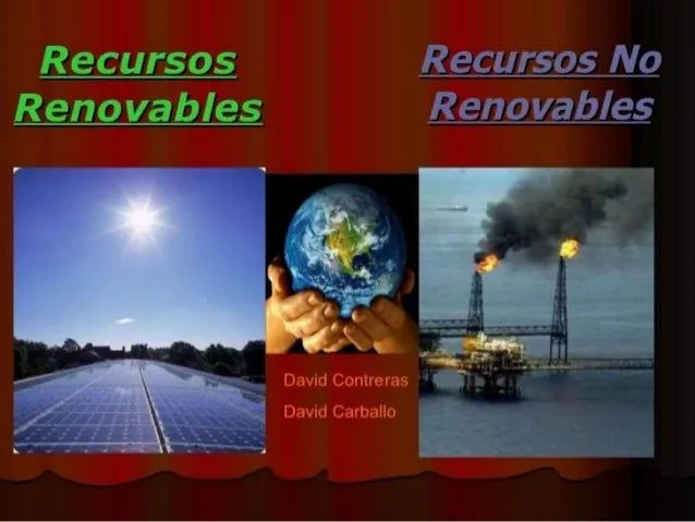 Cuales son los Recursos naturales no renovables y enque consiste cda …