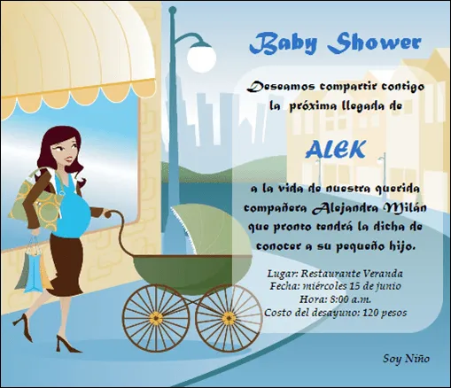 Baby shower reflexion - Imagui