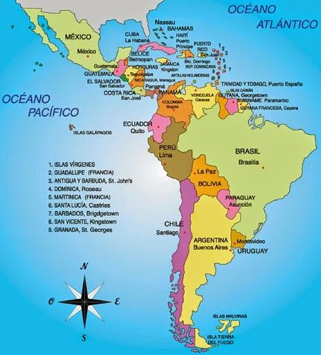 REFLEXIONES DESDE PERU: Distorsiones en el Mapa del Continente ...
