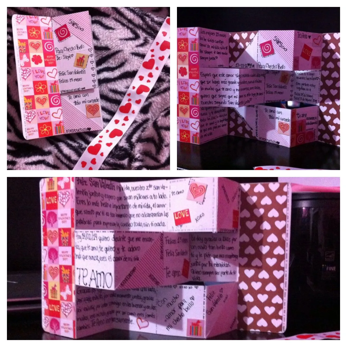 Regalo de san Valentín para mi novio/ hecho por mi misma | ideas ... Regalo de san Valentín para mi novio/ hecho por mi misma | ideas ...