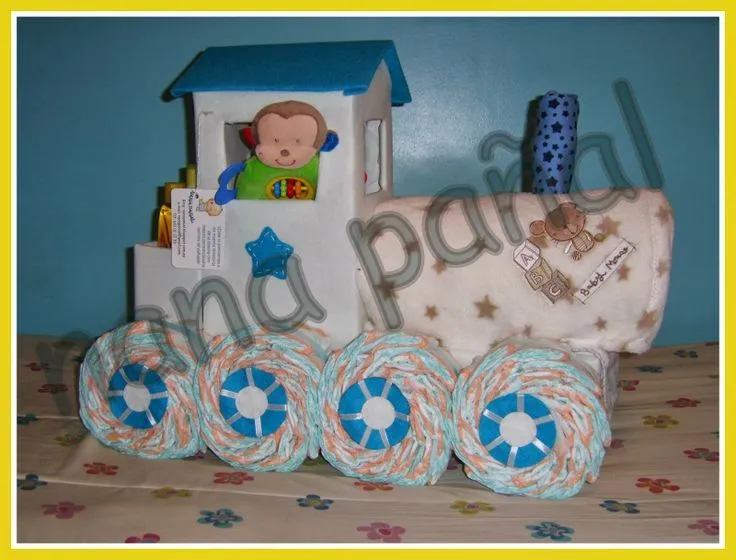 Regalos hechos de pañales para bebes on Pinterest | Ales, Jeeps ...