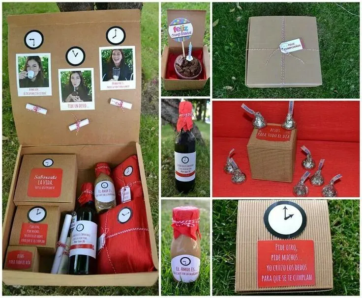 La caja de cumpleaños DIY | Things | Pinterest