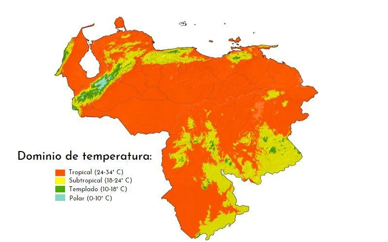 Regiones climáticas de Venezuela