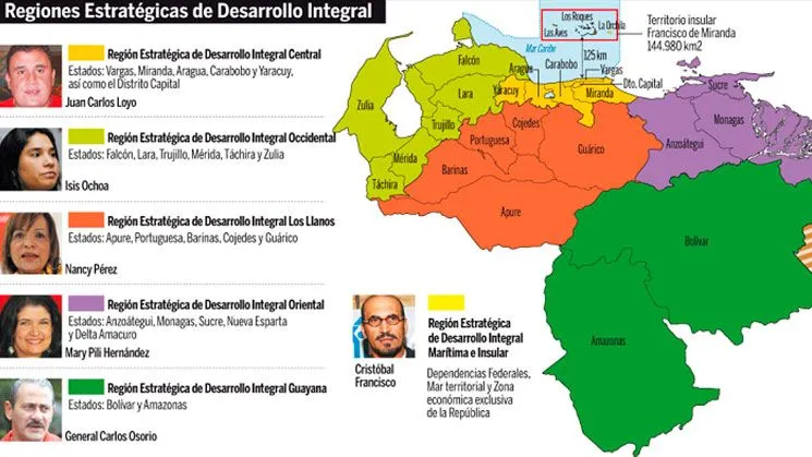 Regiones de Desarrollo Integral « UNIVERSAL-VENEZUELA