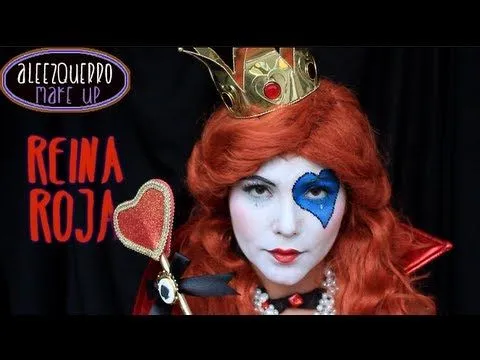 Reina de Corazones /Red Queen Makeup - YouTube