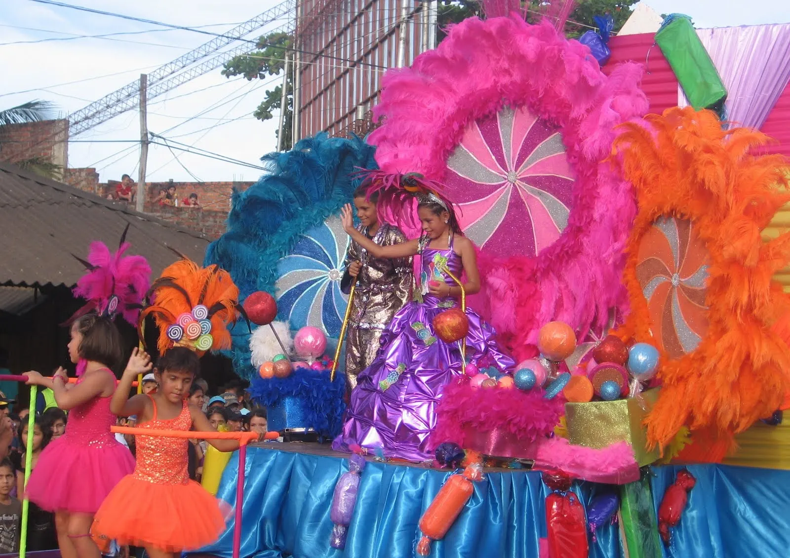 Reina Infantil Del Carnaval Las Deliciasmaria Alejandra Ganoza Cacho