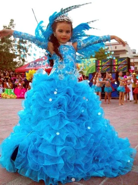 Trajes de reinas de carnaval infantil - Imagui