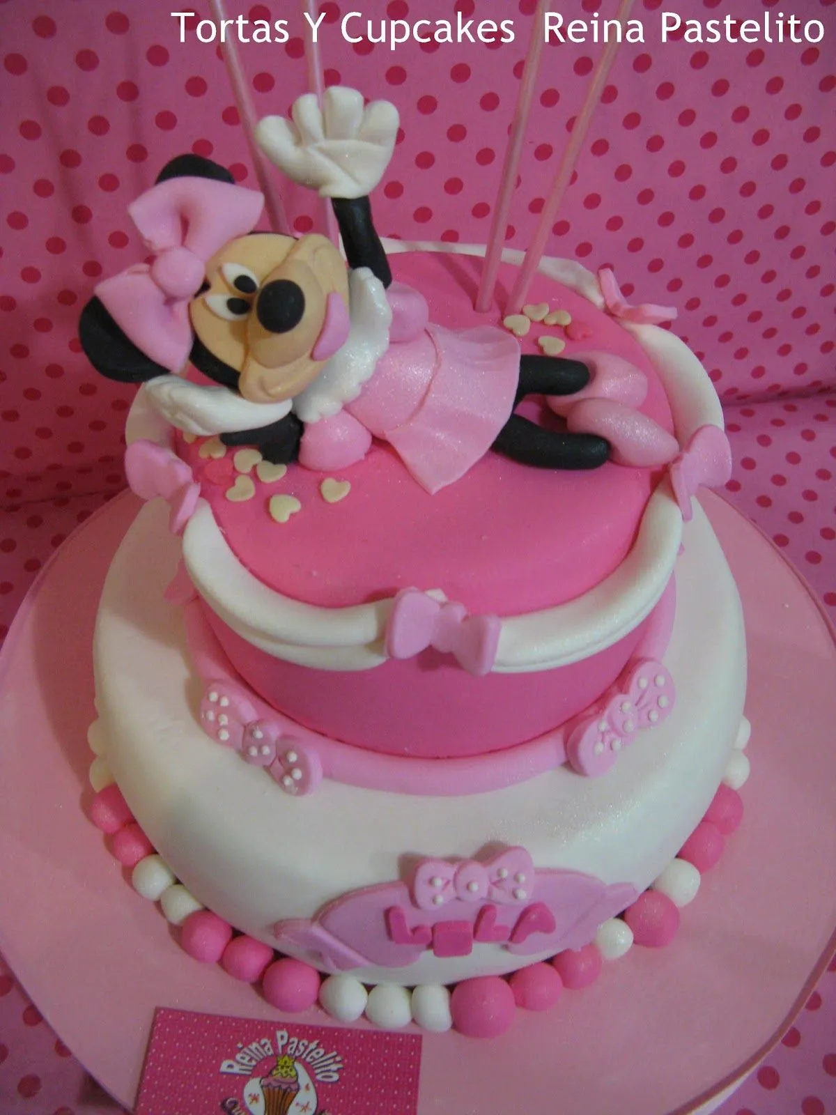 Reina Pastelito Cupcakes Tortas: Torta Minnie Mouse Cupcakes ...
