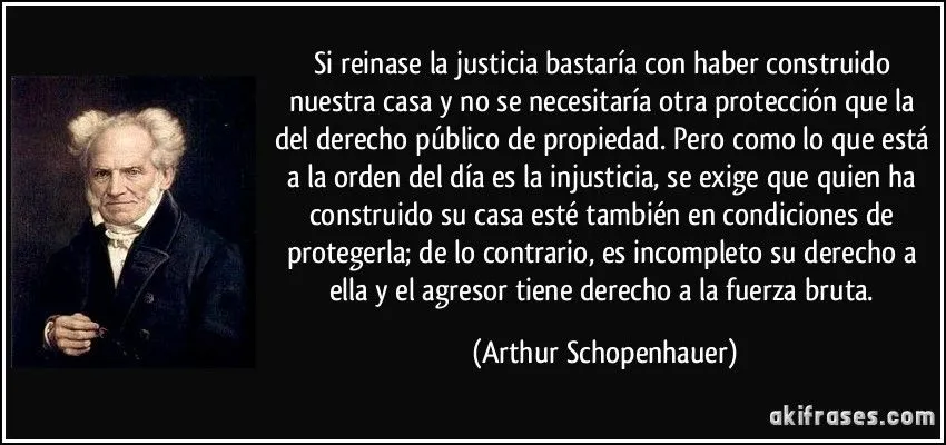 Si reinase la justicia bastaría con haber construido nuestra...