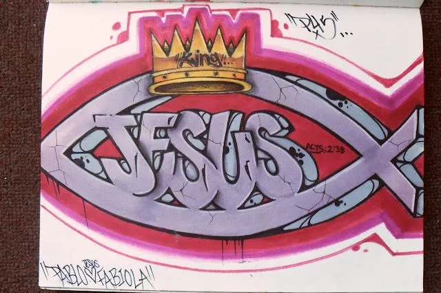 Reli en Grande: Fe cristiana expresada en graffitis