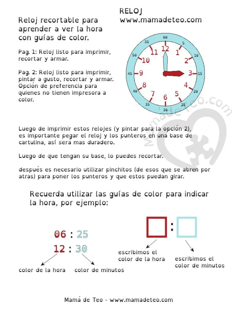 Reloj 2 | PDF