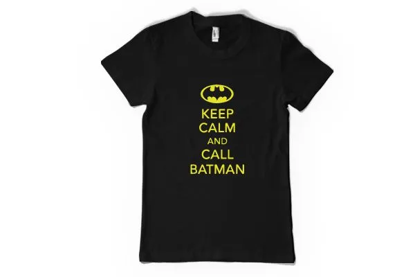 Remera Keep Calm and call Batman