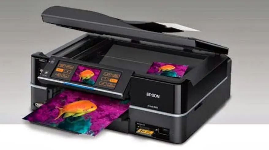 Como resetear la impresora Artisan 800 error almohadillas de ...