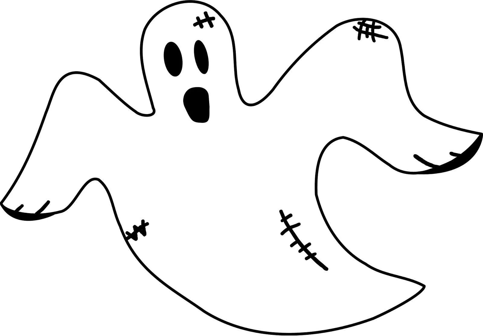 Resultado de imagen para moldes de fantasmas | Ghost lights, Clip art,  Coloring pages