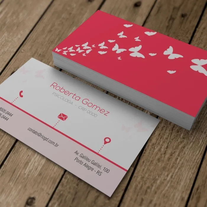 Resultado de imagen para tarjetas psicopedagogia argentina | Letterpress  business cards, Name card design, Business card design
