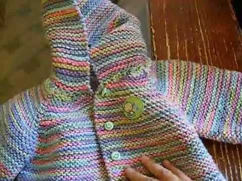Resultado de mi reto: Suéter con gorra niño 1 año - YouTube