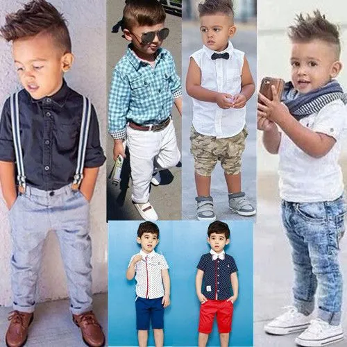 Retail 2015 nuevo verano estilo conjunto de los bebés ropa ropa ...