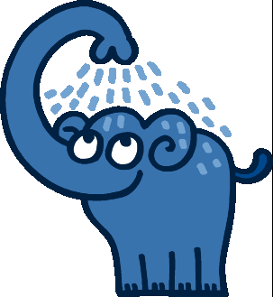 Elefante animado gif - Imagui