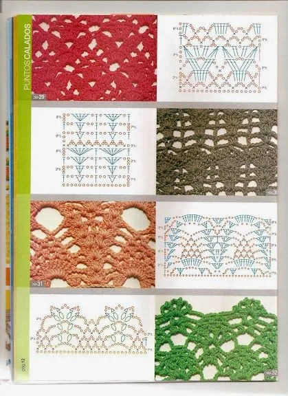 Revista Moda Crochet- Guía practica de puntos 1 | fanaticadeltejido