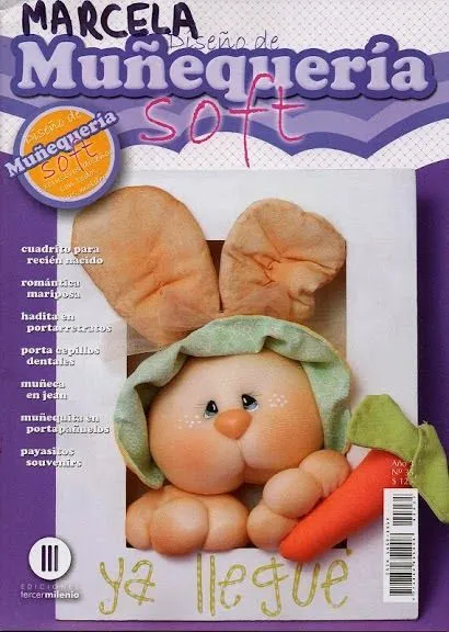 Revista para hacer muñecos de tela | Revistas-Muñecos Soft | Pinterest
