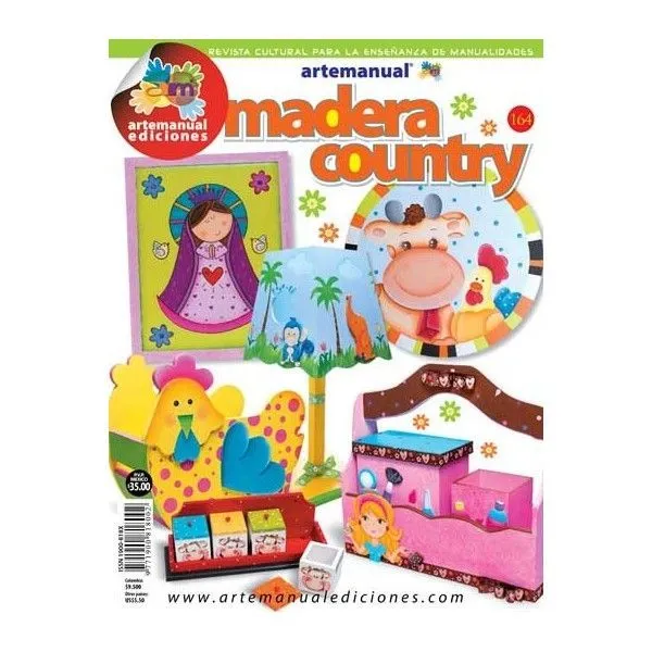 Revista No. 164 - Madera Country - Arte Manual Ediciones ...